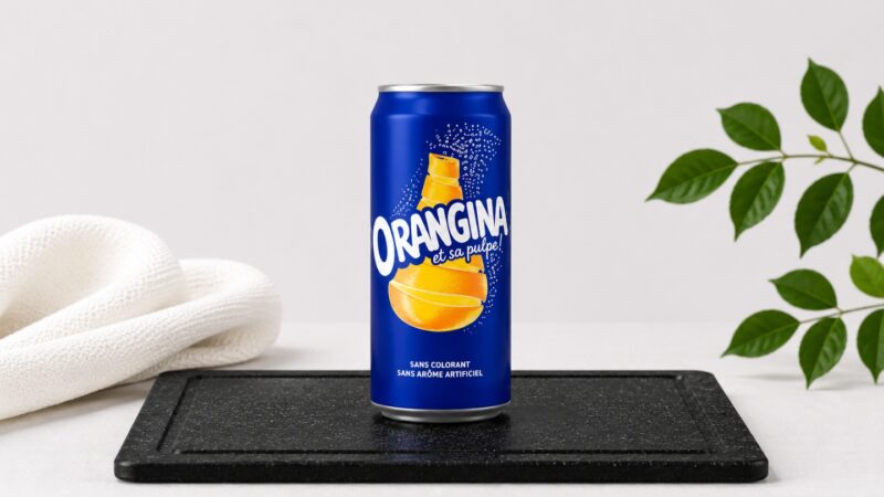 Canette d'Orangina